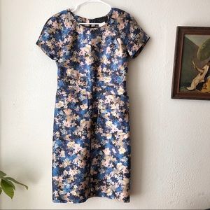 BNWT J Crew Artsy Floral Dress Dolce Gabbana Style